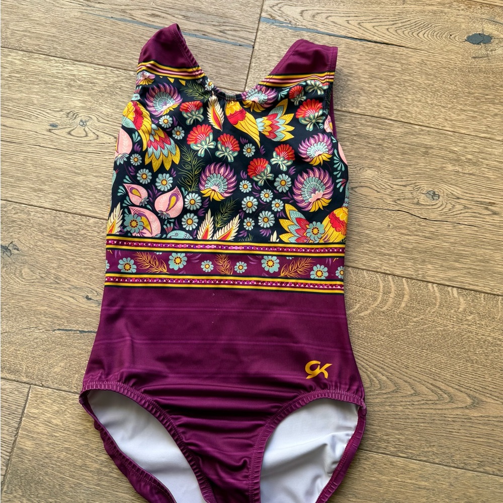 GK Floral Leotard